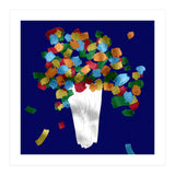 Abstract Flowers  (Print Only) thumbnail