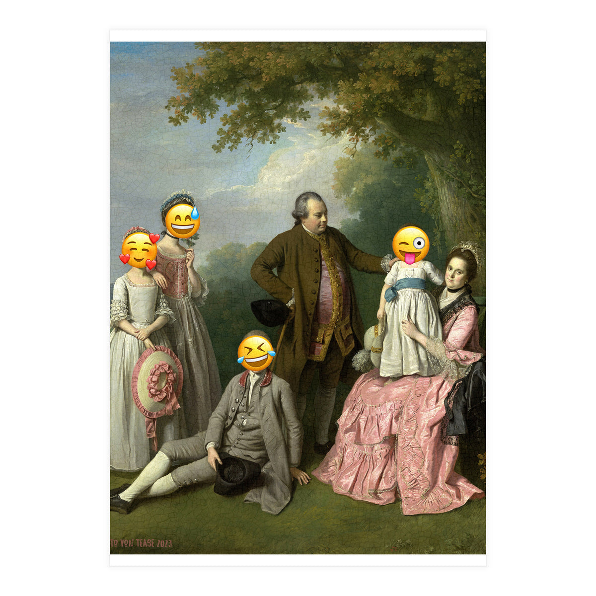 Emoji painting 1 (Print Only)