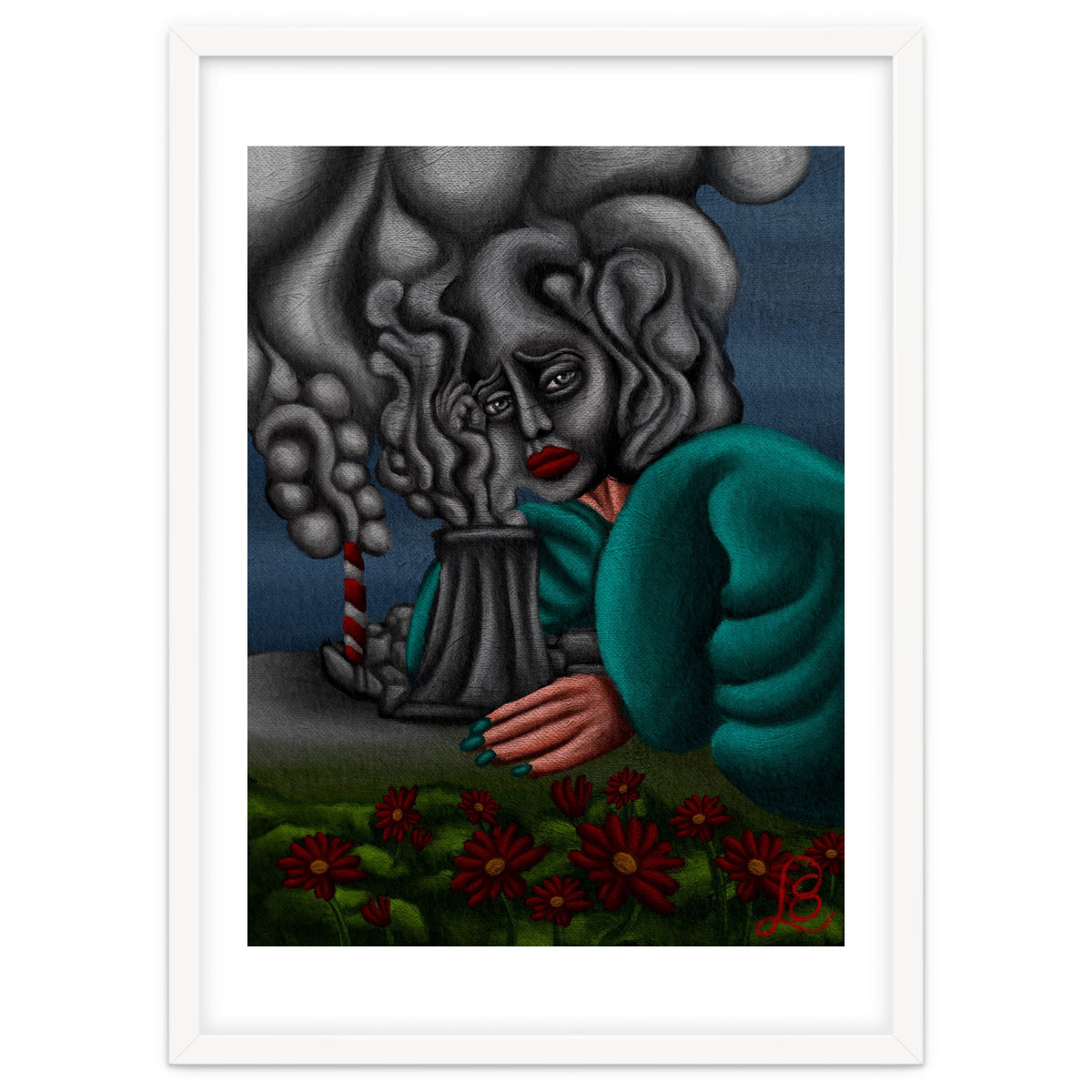 " It starts by the mind, then it takes the rest"