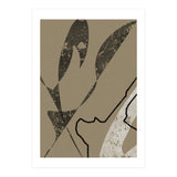 Black Line Minimalist Abstract (Print Only) thumbnail