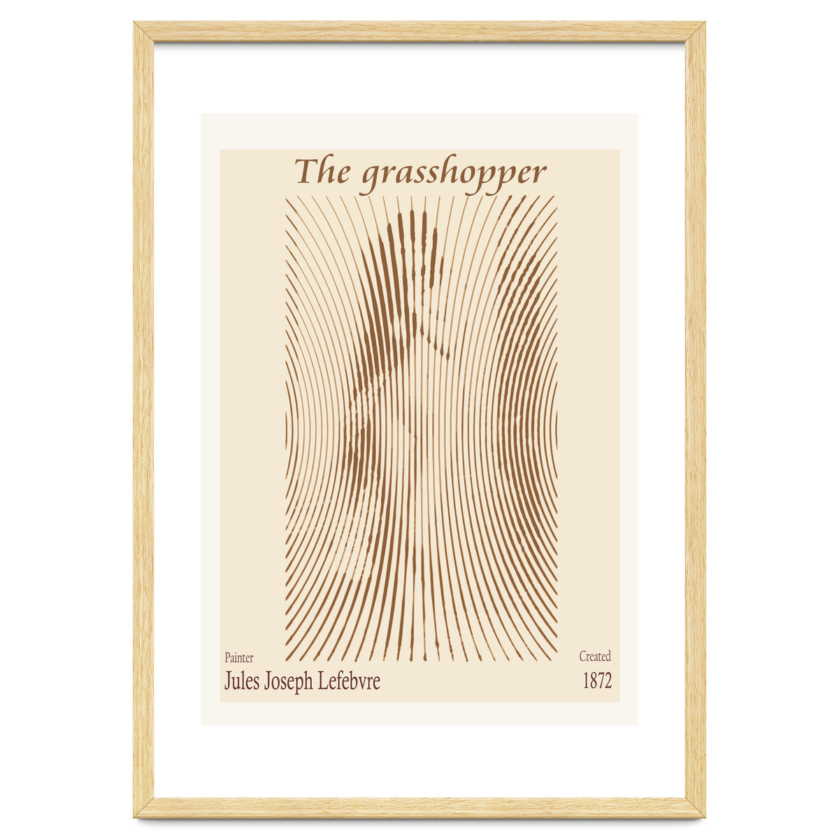 The Grasshopper – Jules Joseph Lefebvre  (1872)