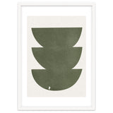 GREEN WATERCOLOR SHAPES NO.3 thumbnail