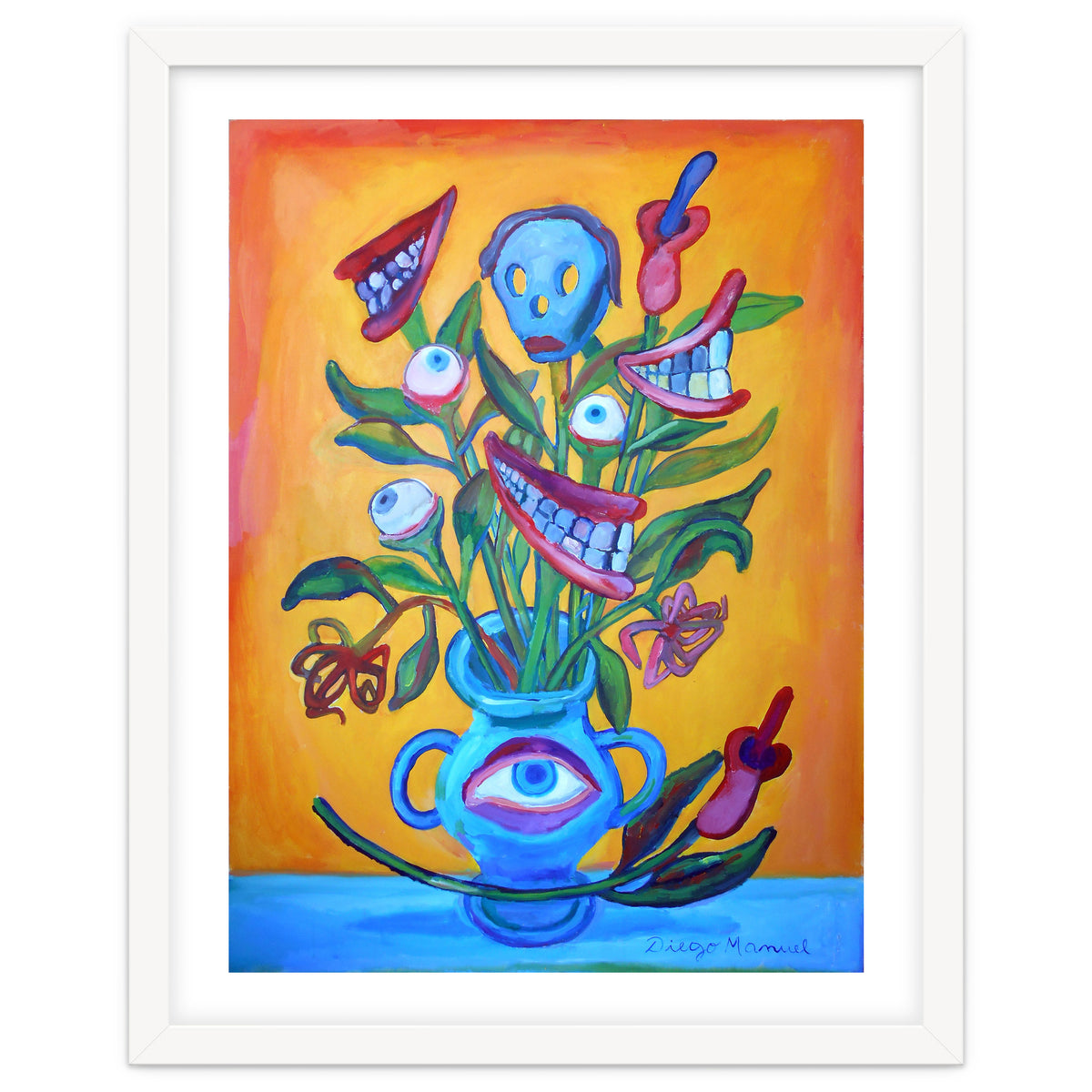 Naturaleza Muerta Y Calavera