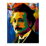 Albert Einstein Colorful Abstract (Print Only) thumbnail