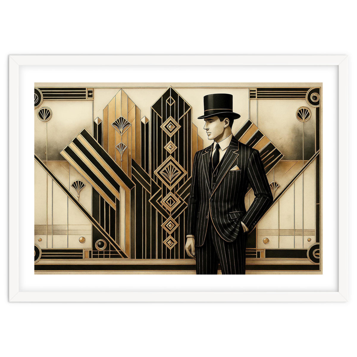Gatsby Art Deco Noir