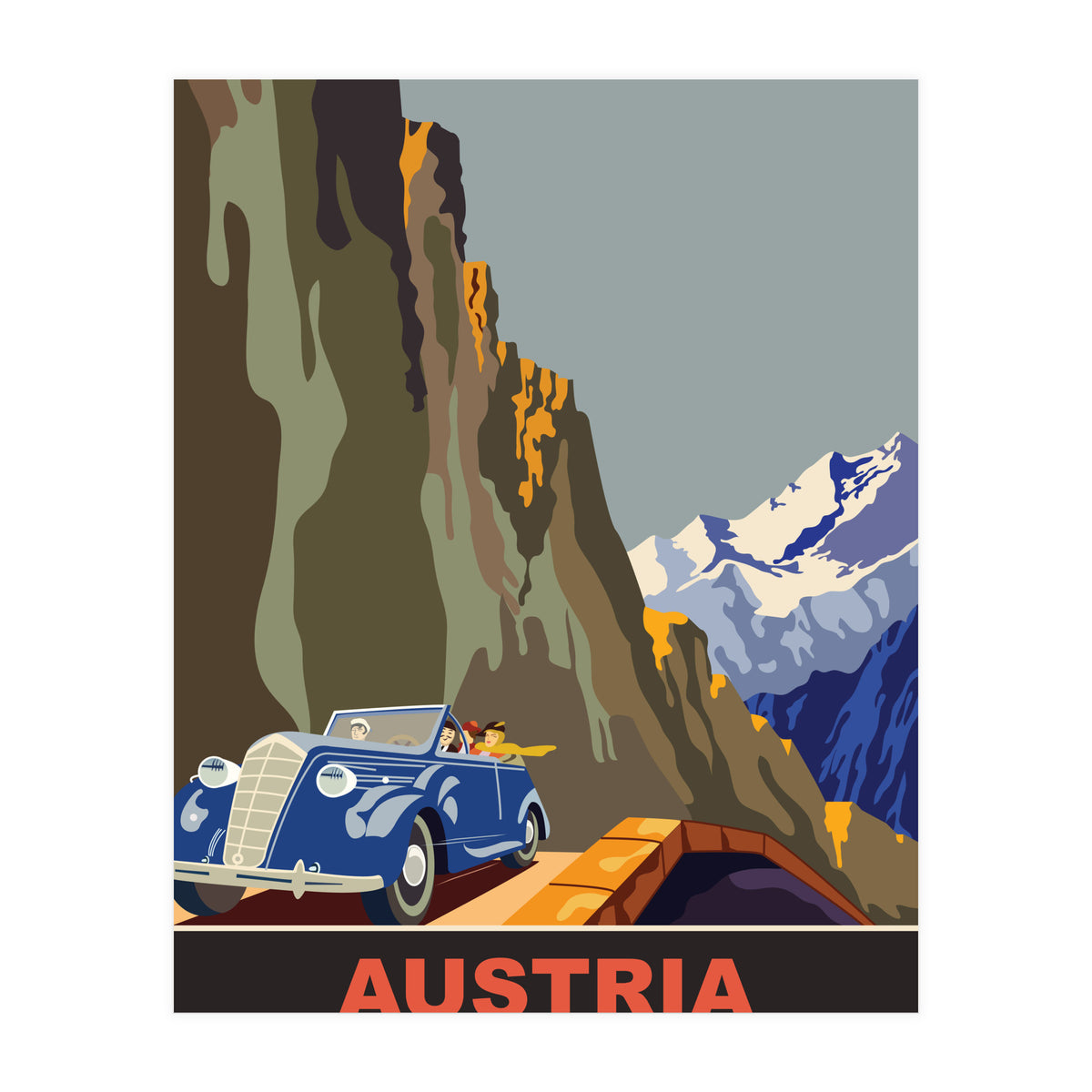 Austria By Car (Print Only)