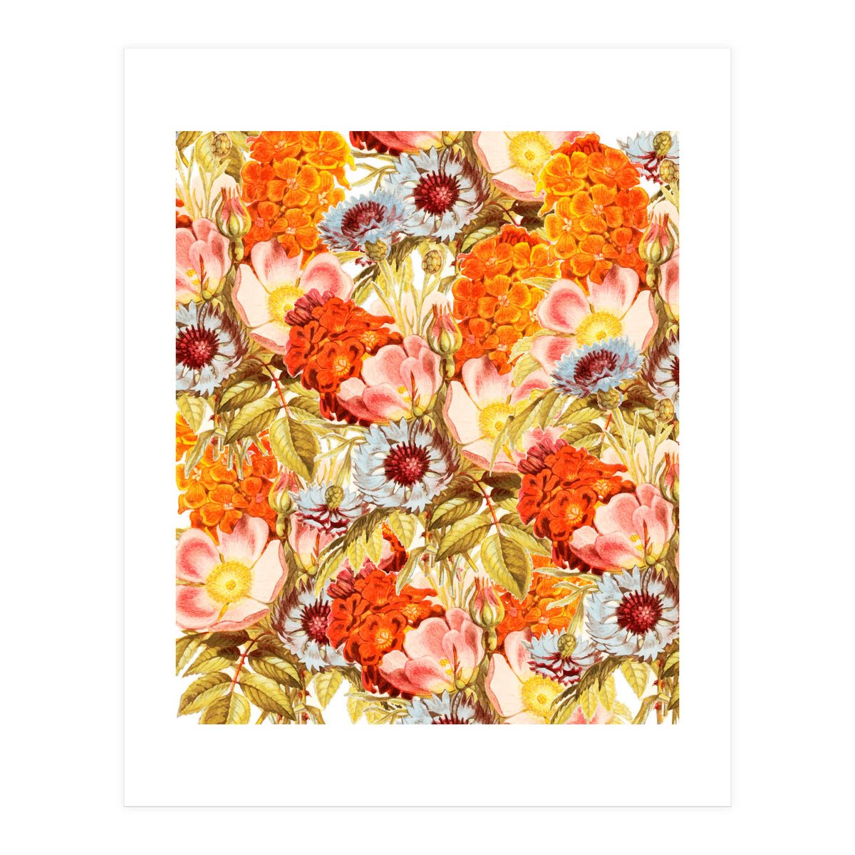 Coral Bloom #society6 #decor #buyart  (Print Only)