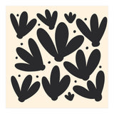 Abstract Monochrome Flowers 1 (Print Only) thumbnail