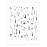 Wildflowers Minimalist Pattern (Print Only) thumbnail