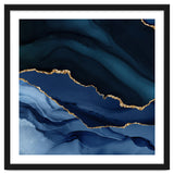 Navy & Gold Agate Texture 12 thumbnail