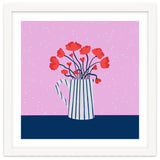 Poppies – pink and blue thumbnail