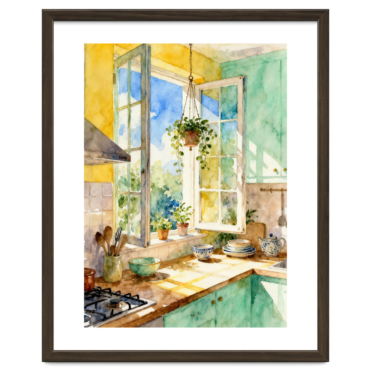 Matisse Inspired Kitchen Room