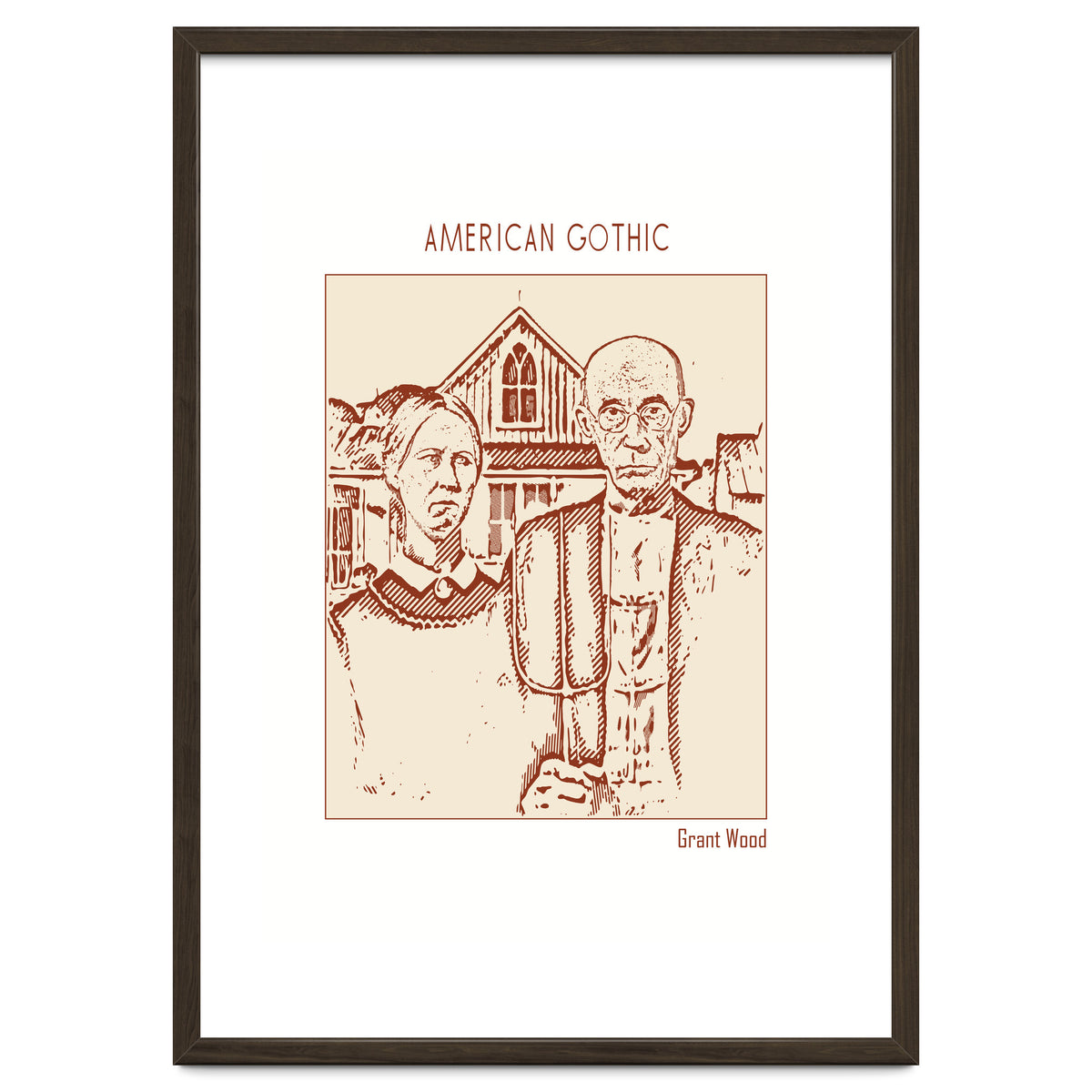 American Gothic – Grant Wood