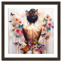 Butterfly Garden Back Portrait