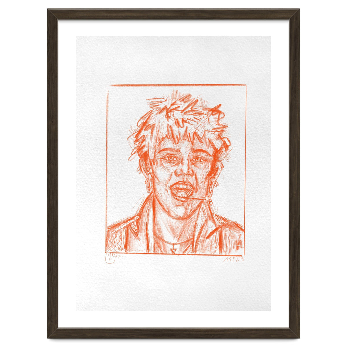 süßsaurer lollipop