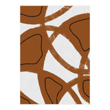 Abstract Brown and Black Lines (Print Only) thumbnail