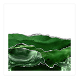 Green & Silver Agate Texture 07 (Print Only) thumbnail