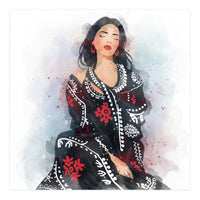 Boho Woman Kurdish (Print Only)