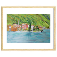 View Across The Lake To Varenna