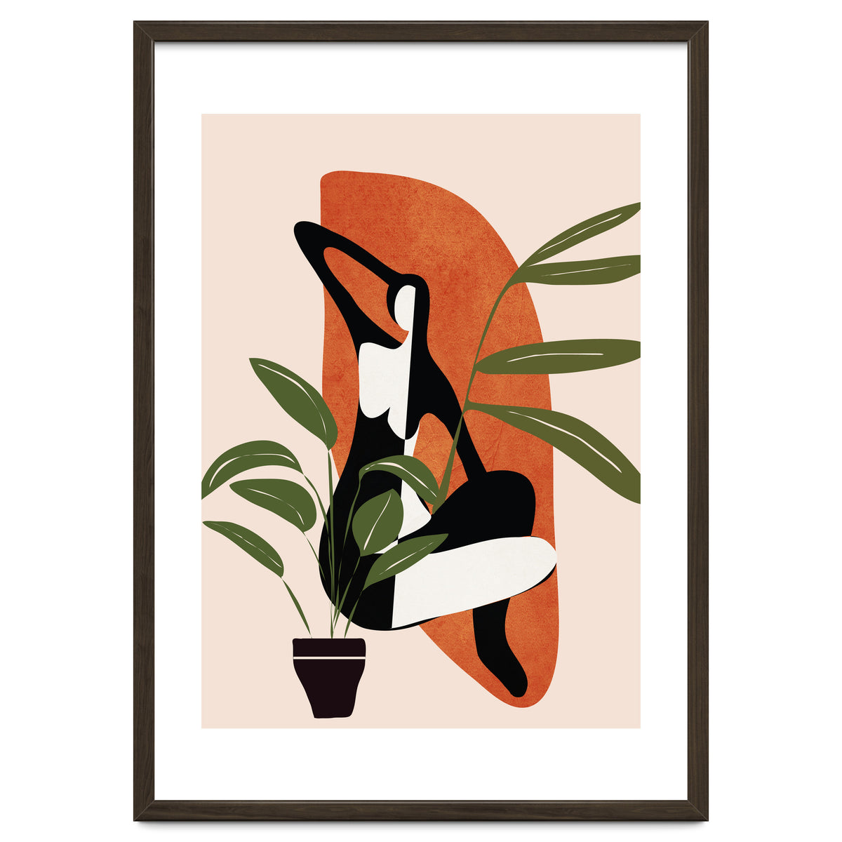 Abstract Female Figure