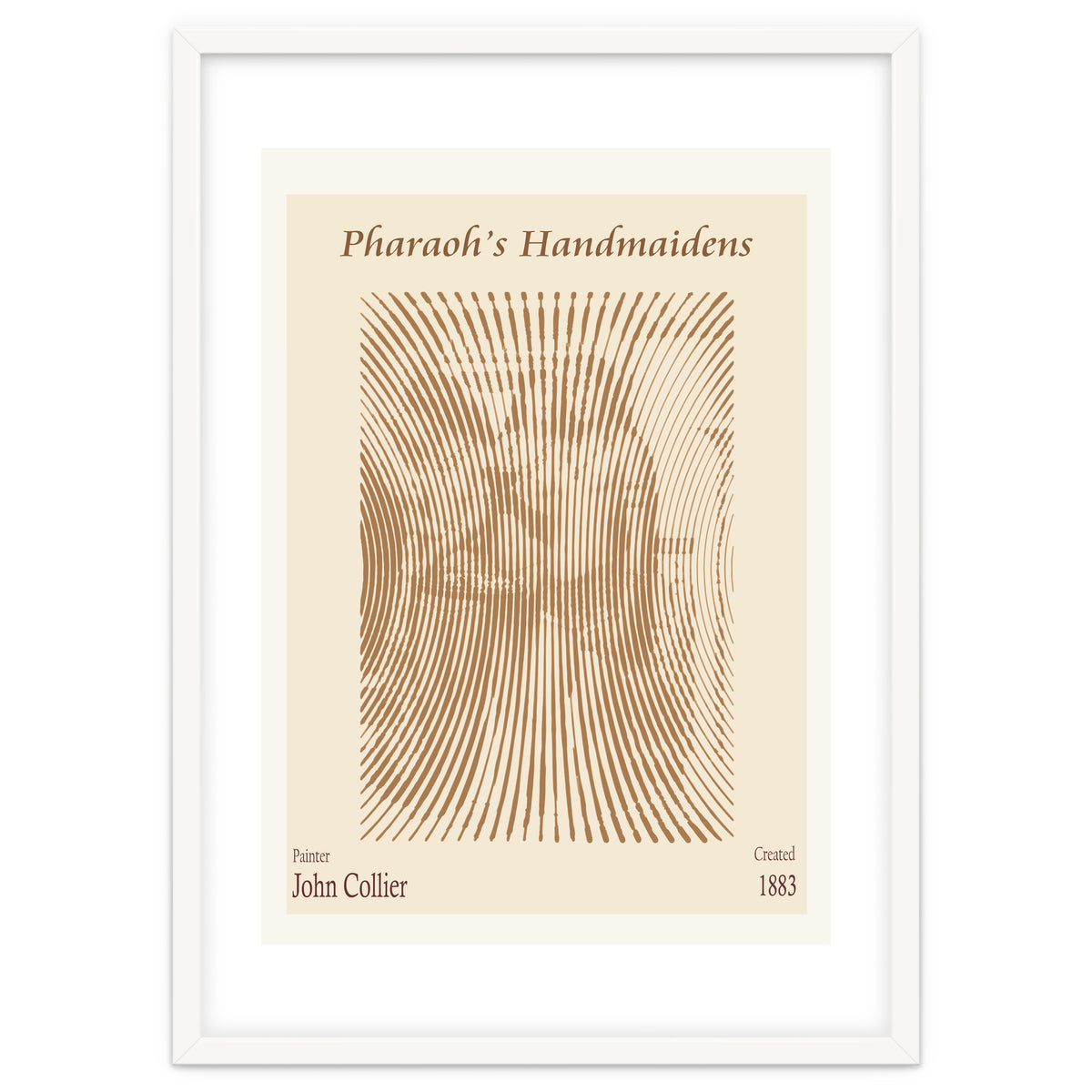 Pharaoh’s Handmaidens (1883) – John Collier (english, 1850 – 1934)