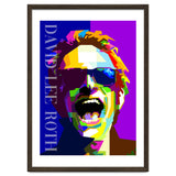 David Lee Roth Rock Singer Art WPAP thumbnail