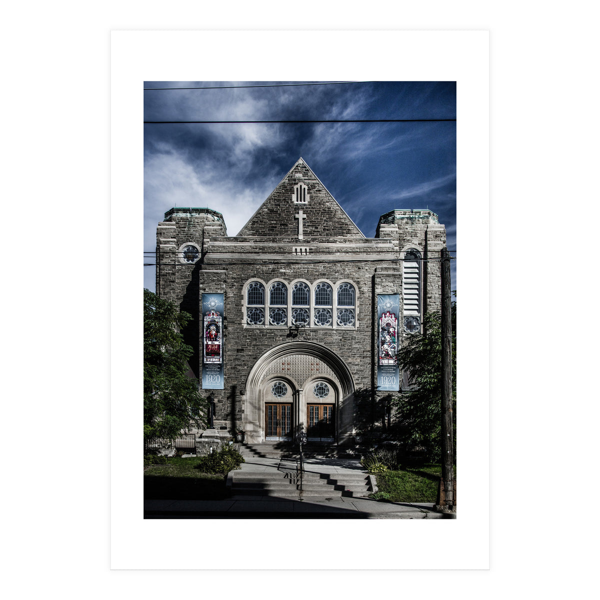 No 1810 Queen St E 2 Color Version (Print Only)