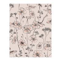 Wild Roses Floral Pattern (Print Only)