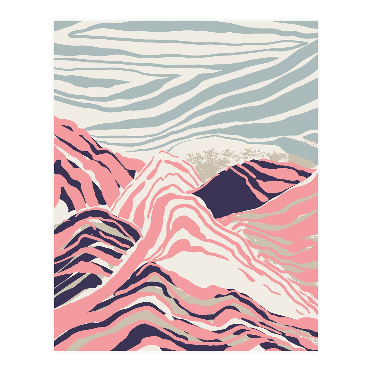 Follow the lines Wanderlust (Print Only)