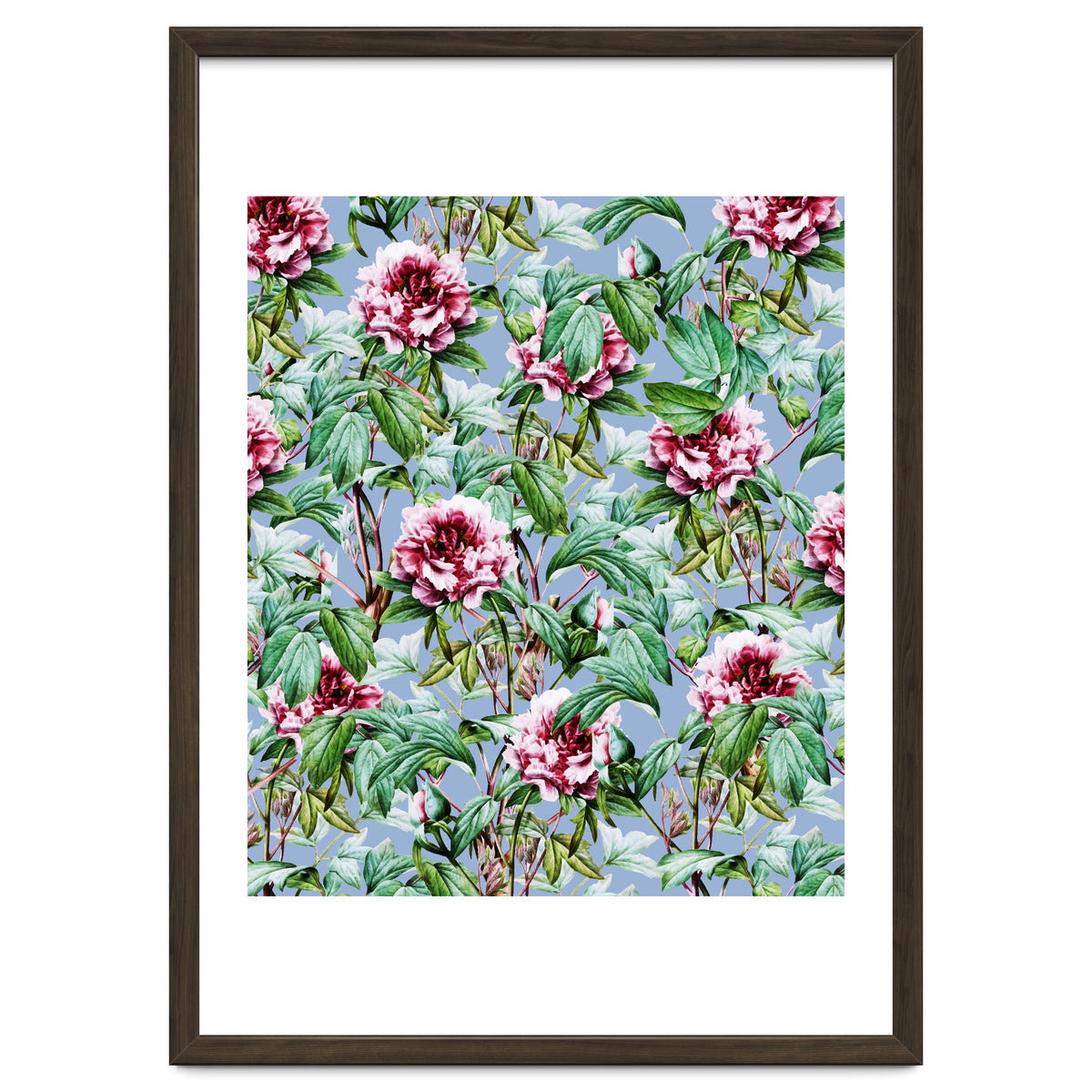 Frosty Florals #society6 #decor #buyart