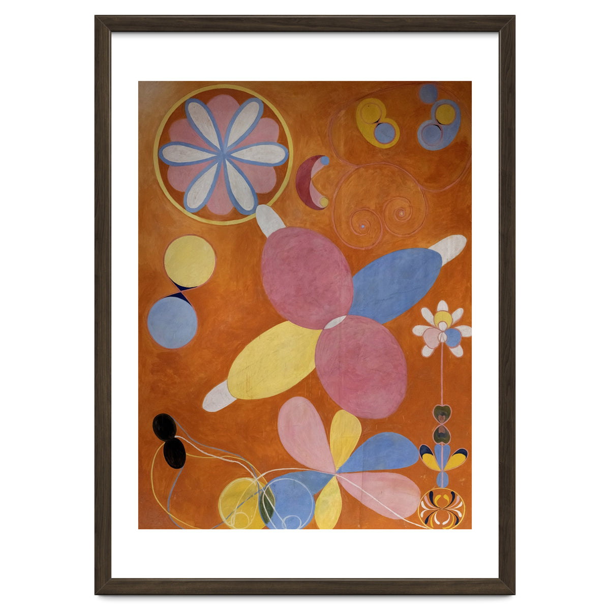 Hilma af Klint - The Ten Largest No 4 Youth Abstract Spiritual Art