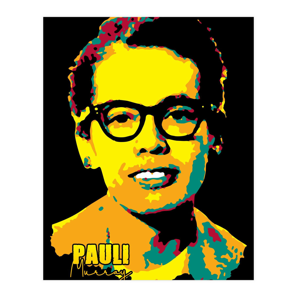 Pauli Murray American Civil Rights Activist (Print Only)
