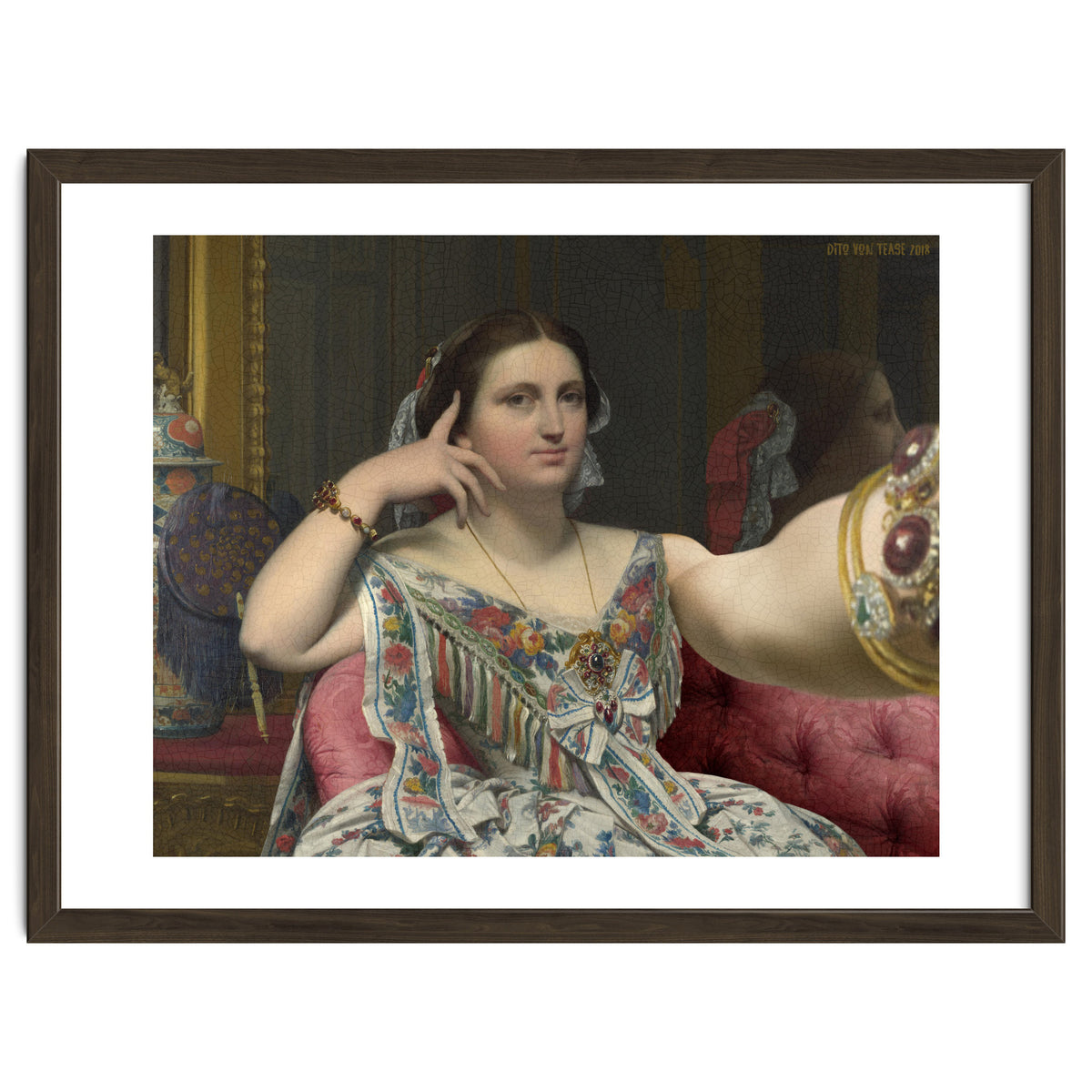 Madame Moitessier - Ingres - Selfie