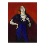 The Blue Dress. Date: 1911. Dimensions: 146.2 cm x 114.4 cm, 161.0 cm x 129.4 cm. (Print Only) thumbnail