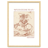 “napoleon Crossing The Alps,” – Jacques Louis David thumbnail
