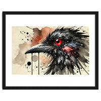 Dramatic Raven Portrait