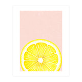 Lemon Slice, Fresh Citrus Kitchen Summer Art (Print Only) thumbnail