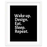 Wake Up Design Eat Sleep Repeat thumbnail