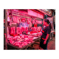 Meat Shop - Hong Kong (Print Only)