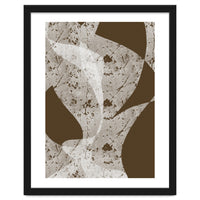 Abstract White Scratch