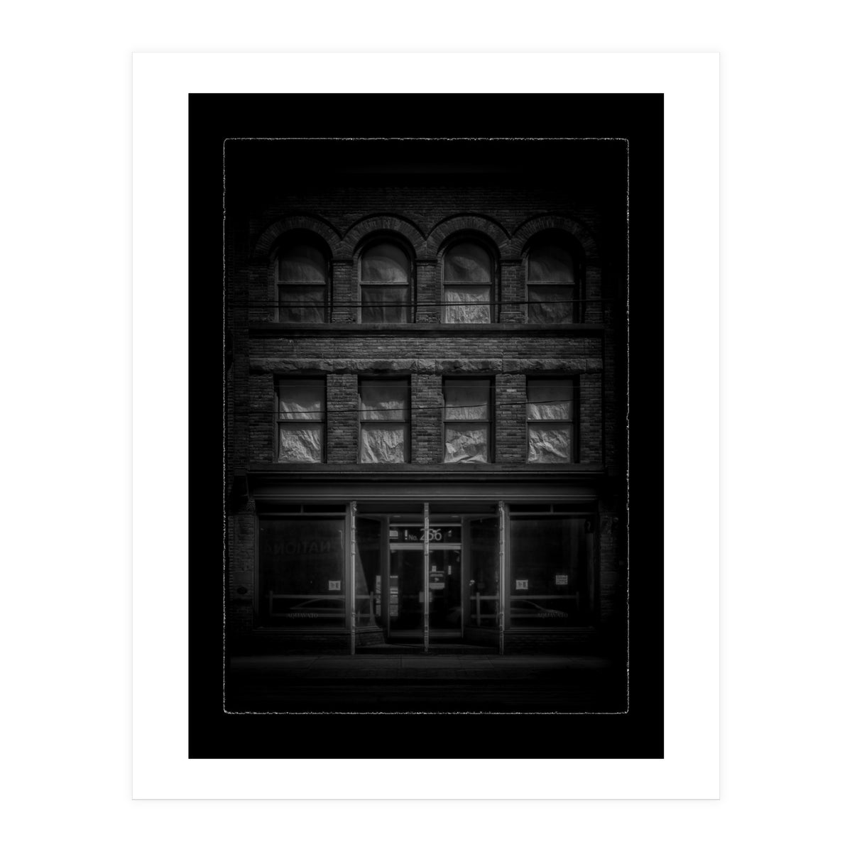 No 256 King St E 1 with Border (Print Only)