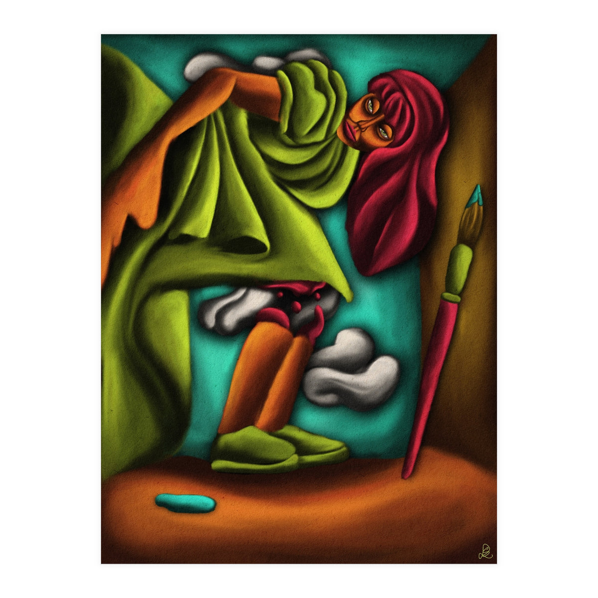 She's Out Of The Picture (Print Only)