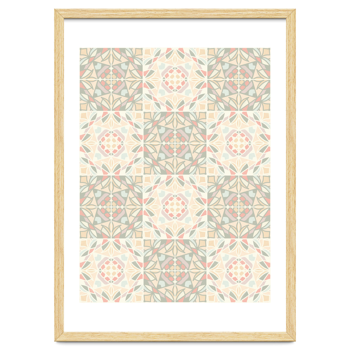 Kaleido Glass Pastels Tiles