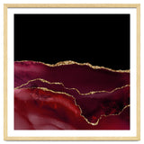 Burgundy & Gold Agate Texture 07 thumbnail