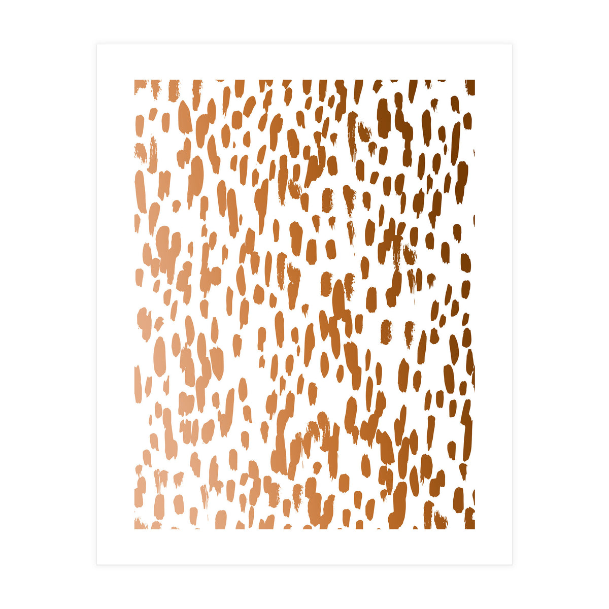 Copper Brushstrokes #society6 #decor #interiors (Print Only)