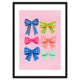 Colorful Ribbon Bows ties Illustration thumbnail