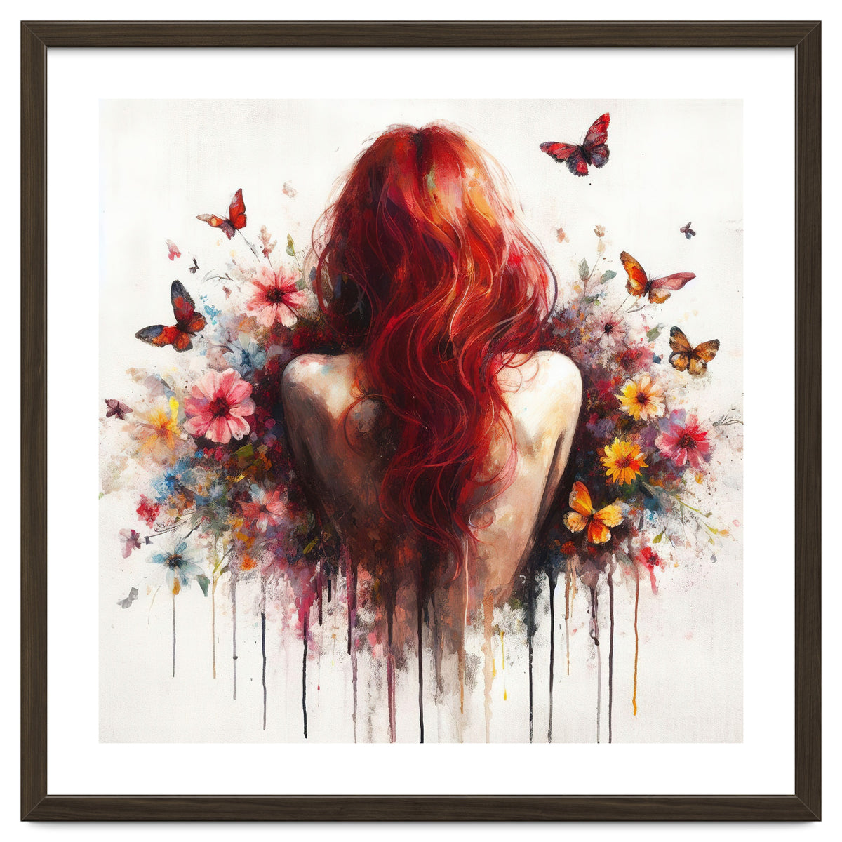 Crimson Butterfly Back Bloom