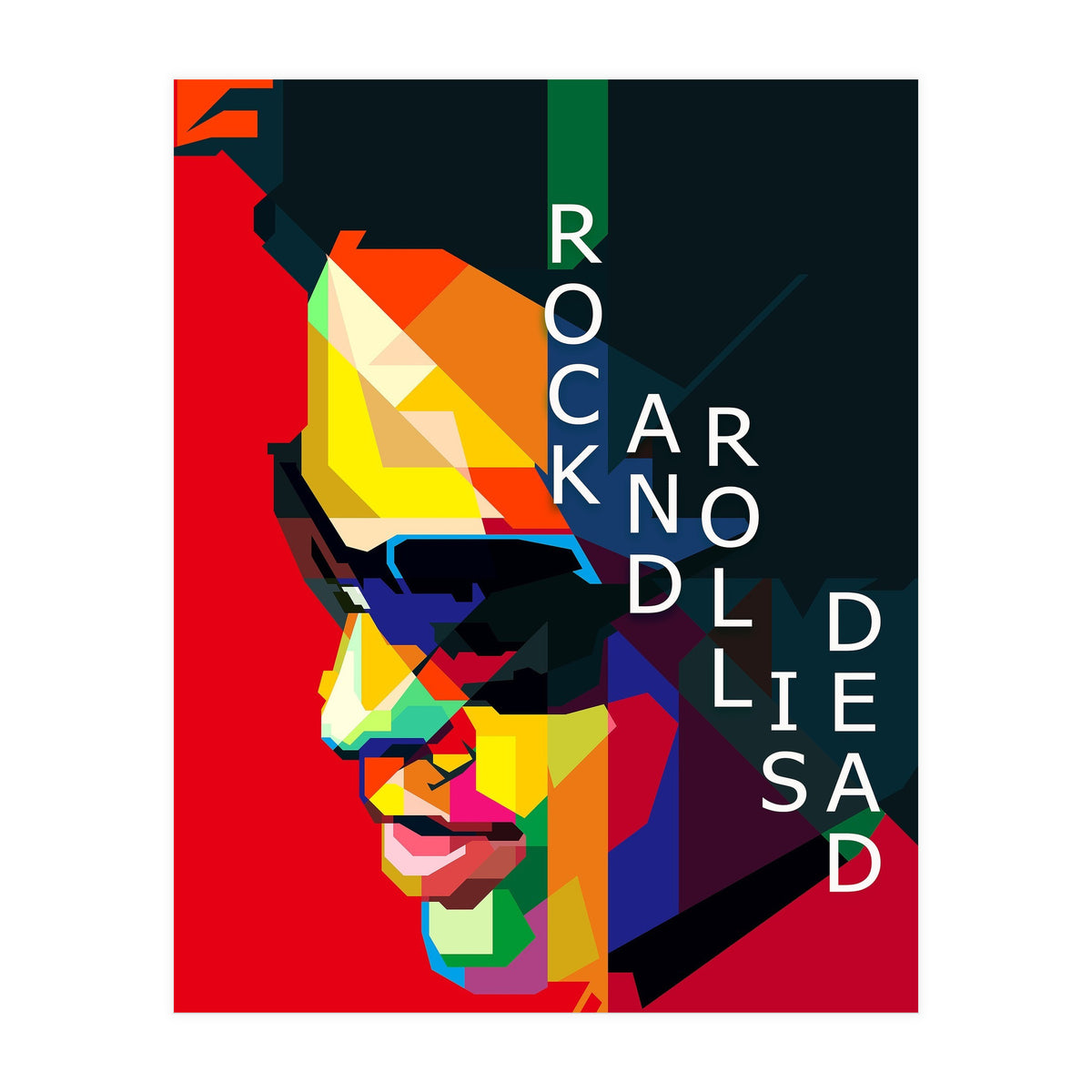 Lenny Kravitz Pop Art WPAP (Print Only)