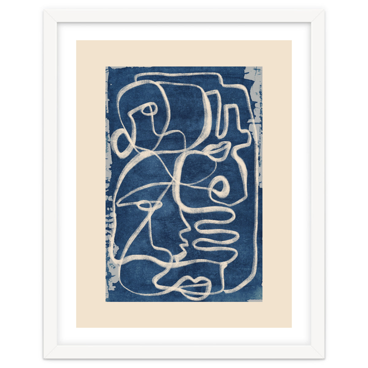 Bound By Line (indigo)