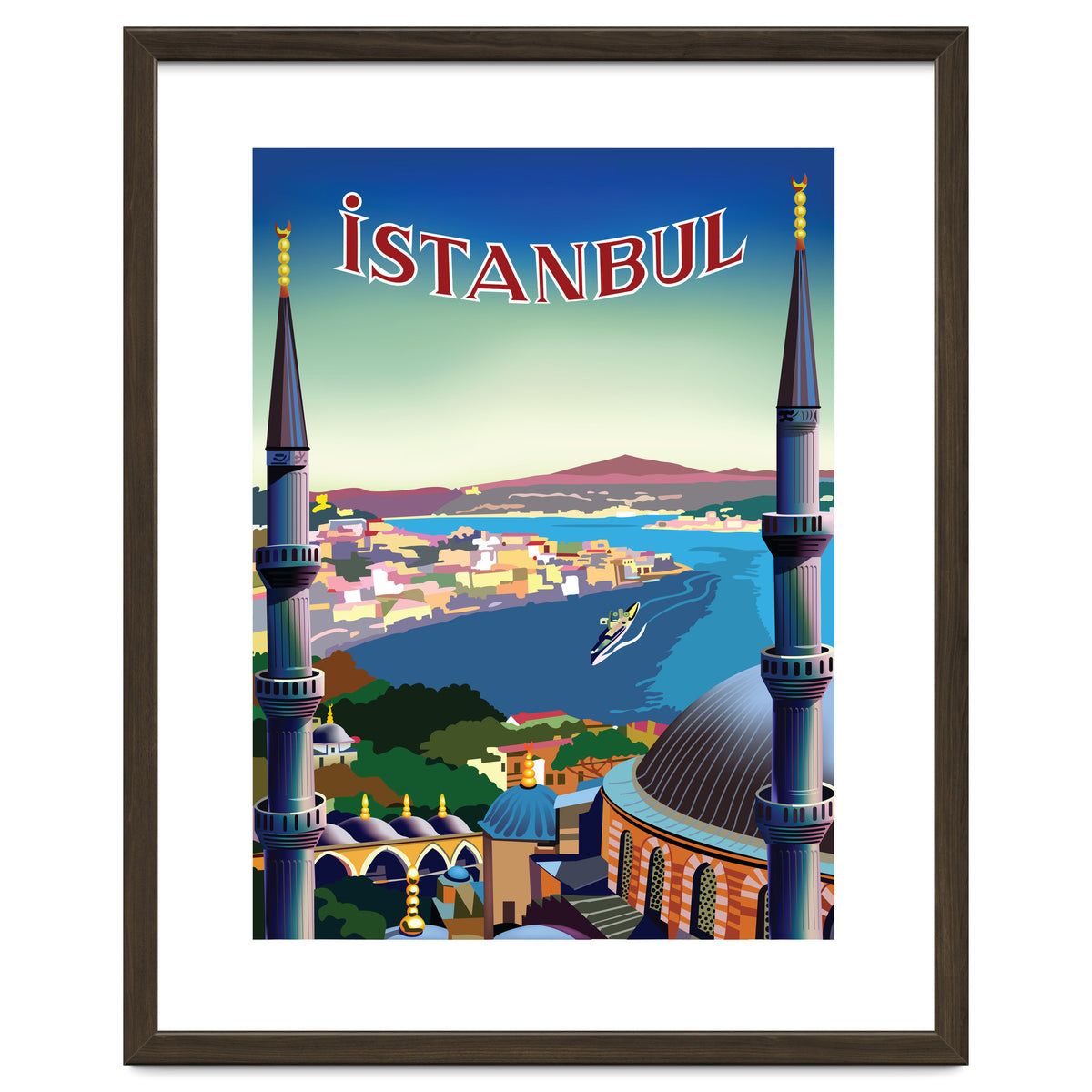 Istanbul, Turkey, Aerial View